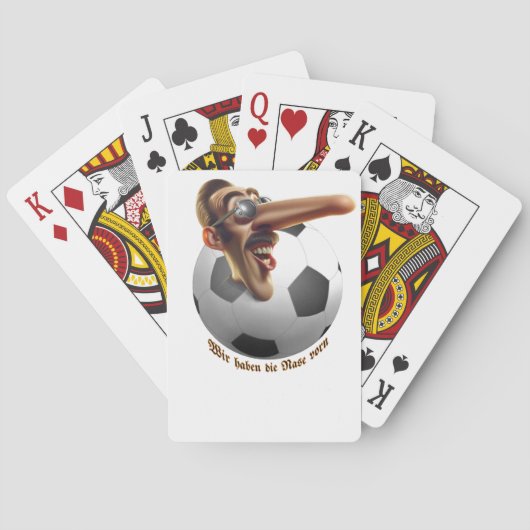 Fussball - Wir haben die Nase vorn Spielkarten (Rückseite)