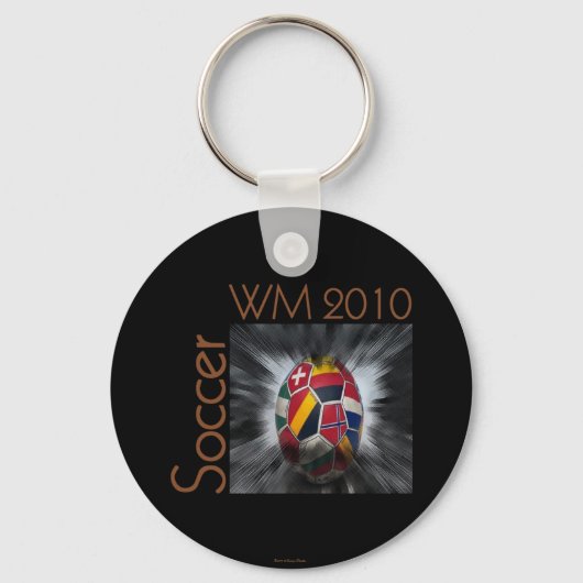 Fußball WM 2010 Schlüsselanhänger (Vorderseite)