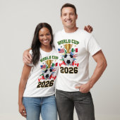 Fußball-WM 2026 Emblem T-Shirt (Unisex)