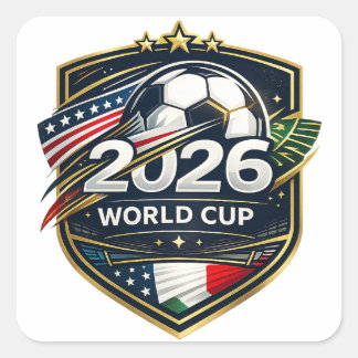 Fußball-WM 2026 Fan Shield Aufkleber