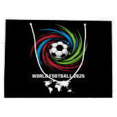 Fußball-WM 2026 Fußball Große Geschenktüte (Rückseite)