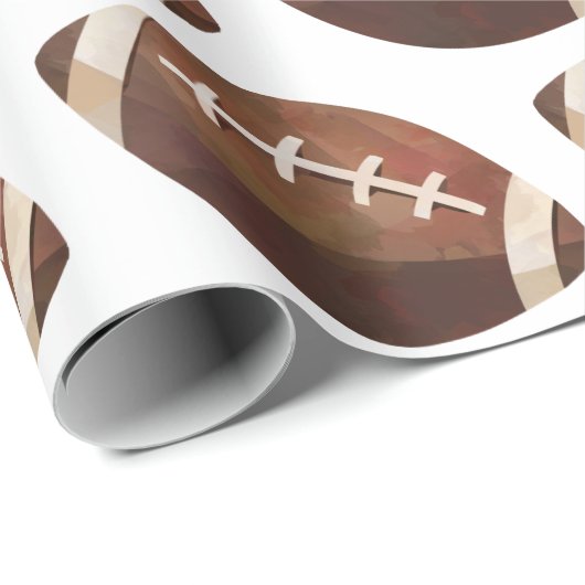 Fußball-Wrapping Paper Geschenkpapier (Rolleneckpunkt)
