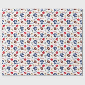 Fußball-Wrapping Paper Geschenkpapier (Flach)