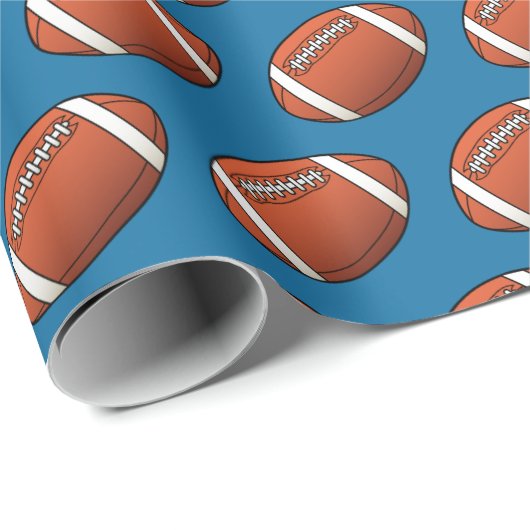 Fußball-Wrapping Paper Geschenkpapier (Rolleneckpunkt)
