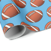 Fußball-Wrapping Paper Geschenkpapier (Rolleneckpunkt)