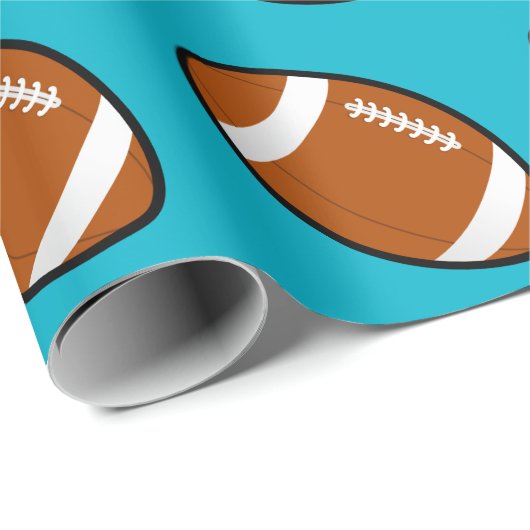Fußball-Wrapping Paper Geschenkpapier (Rolleneckpunkt)