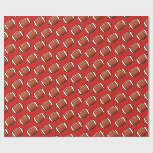 Fußball-Wrapping Paper Geschenkpapier (Flach)