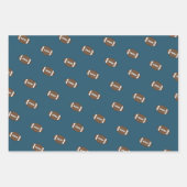 Fußball-Wrapping Paper-Set Geschenkpapier Set (Vorderseite 3)