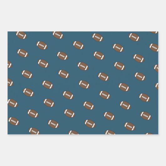 Fußball-Wrapping Paper-Set Geschenkpapier Set (Vorderseite 3)