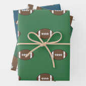Fußball-Wrapping Paper-Set Geschenkpapier Set (Beispiel)