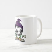 Fußball-Zauberer Kaffeetasse (VorderseiteRechts)