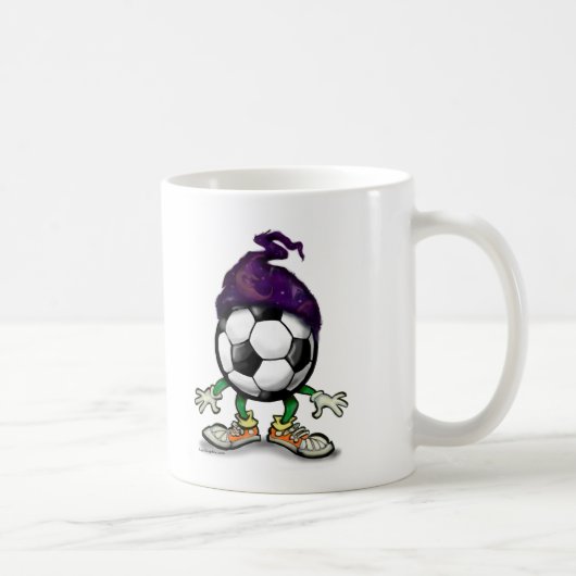 Fußball-Zauberer Kaffeetasse (Rechts)