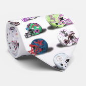 Fußball-Zeichnungen Krawatte (Gerollt)