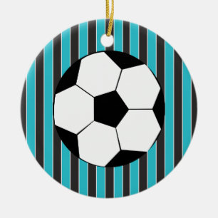 Fußball-Zeit Keramikornament