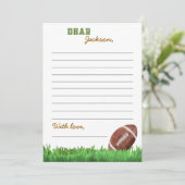 Fußball-Zeitkapsel - Karte (Stehend Vorderseite)