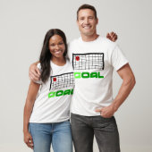 Fußball-Ziel-T - Shirt (Unisex)