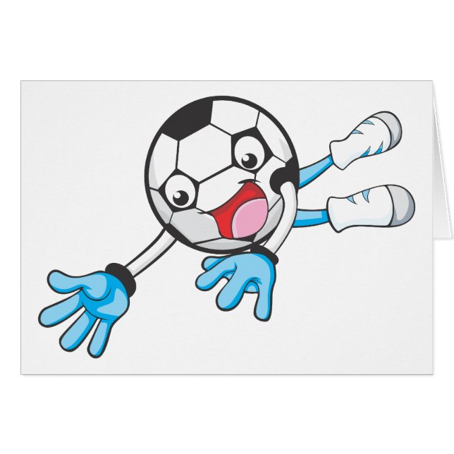 Fußball-Ziel-Wächter (Vorderseite (Horizontal))