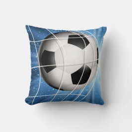 Fußball-Zielgestaltung für Kinder 9-10 Kissen