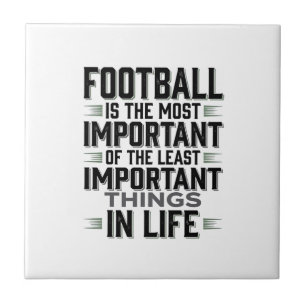Fußball-Zitat Vintage-Typografie-Shirt-Design_1 Fliese