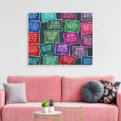 Fußball-Zitate für Motivation Starke Leinwand (Insitu (Wohnzimmer))