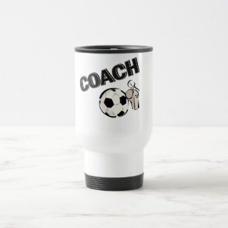 Fußball-Zug (Pfeife/Ball) Reisebecher