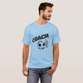 Fußball-Zug (Pfeife/Ball) T-Shirt (Vorne ganz)