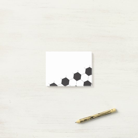 Fußball zurück zur Schule Post-it Klebezettel (Auf Schreibtisch)