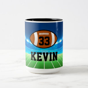 Fußball Zweifarbige Tasse