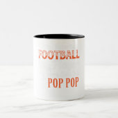Fußball Zweifarbige Tasse (Mittel)