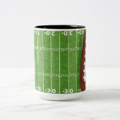 Fußball Zweifarbige Tasse (Mittel)