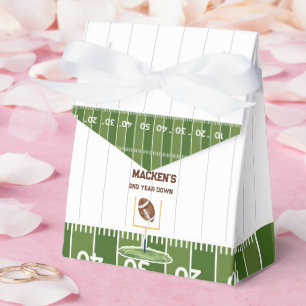 Fußball zweites Jahr herunter Junge Geburtstag Geschenkschachtel