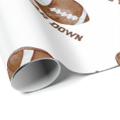 Fußball zweites Jahr runter Junge Geburtstag Geschenkpapier (Rolleneckpunkt)