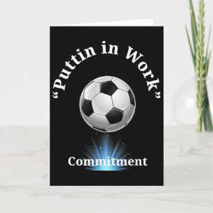 Fußballarbeit leisten karte