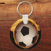 Fußballball auf Schlüsselanhänger (Vorderseite)