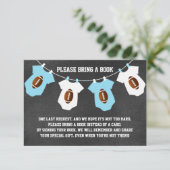 FUSSBALLBALL Bringen Sie eine Babydusche mit dem K Begleitkarte (Stehend Vorderseite)