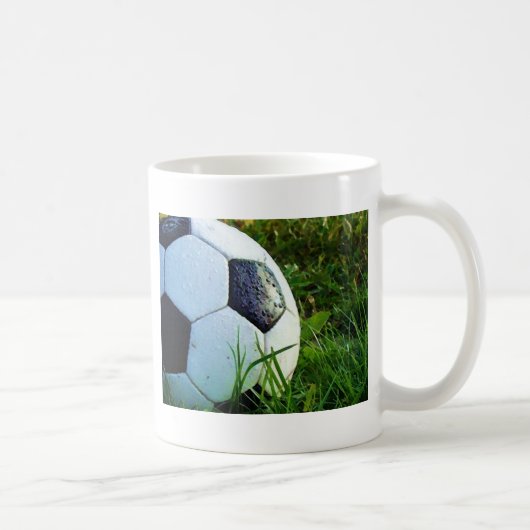 Fußballball - Fußball Kaffeetasse (Rechts)