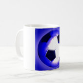 Fußballball - Fußball Kaffeetasse (Vorderseite Links)