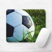 Fußballball - Fußball Mousepad (Mit Mouse)