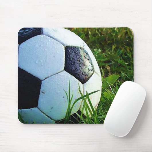 Fußballball - Fußball Mousepad (Mit Mouse)