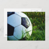 Fußballball - Fußball Postkarte (Vorne/Hinten)