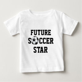 Fußballball, Fußballstar Baby T-shirt
