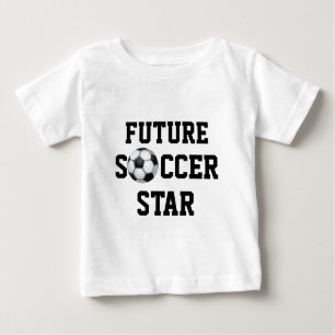 Fußballball, Fußballstar Baby T-shirt