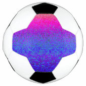 Fußballball Glitzer Star Dust Fußball (Vorderseite)