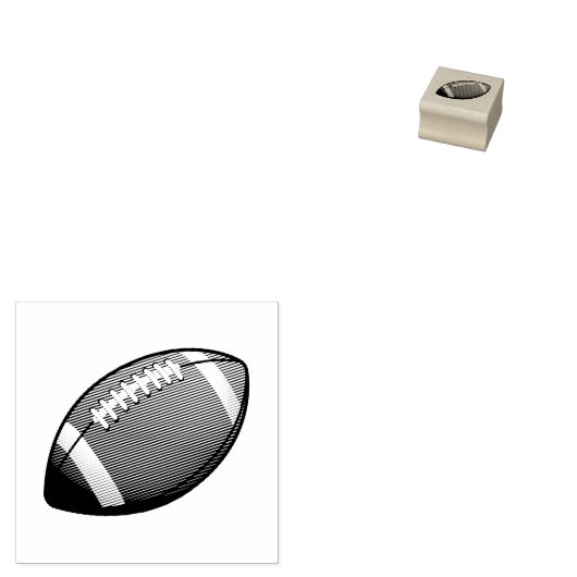 Fußballball Gummistempel (Stempel)