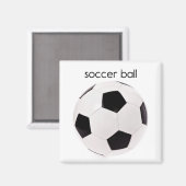 Fußballball-Kühlschrank-Magnet Magnet (Vorderseite/Rückseite)