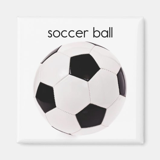 Fußballball-Kühlschrank-Magnet Magnet (Vorne)