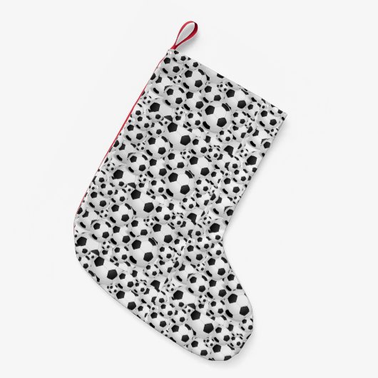 Fußballball-Lüfter Kleiner Weihnachtsstrumpf (Vorderansicht (hängend))