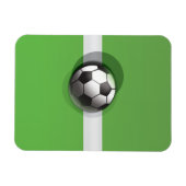 Fußballball Magnet (Horizontal)
