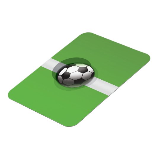 Fußballball Magnet (Linke Seite)