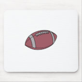 Fußballball Mousepad (Vorne)